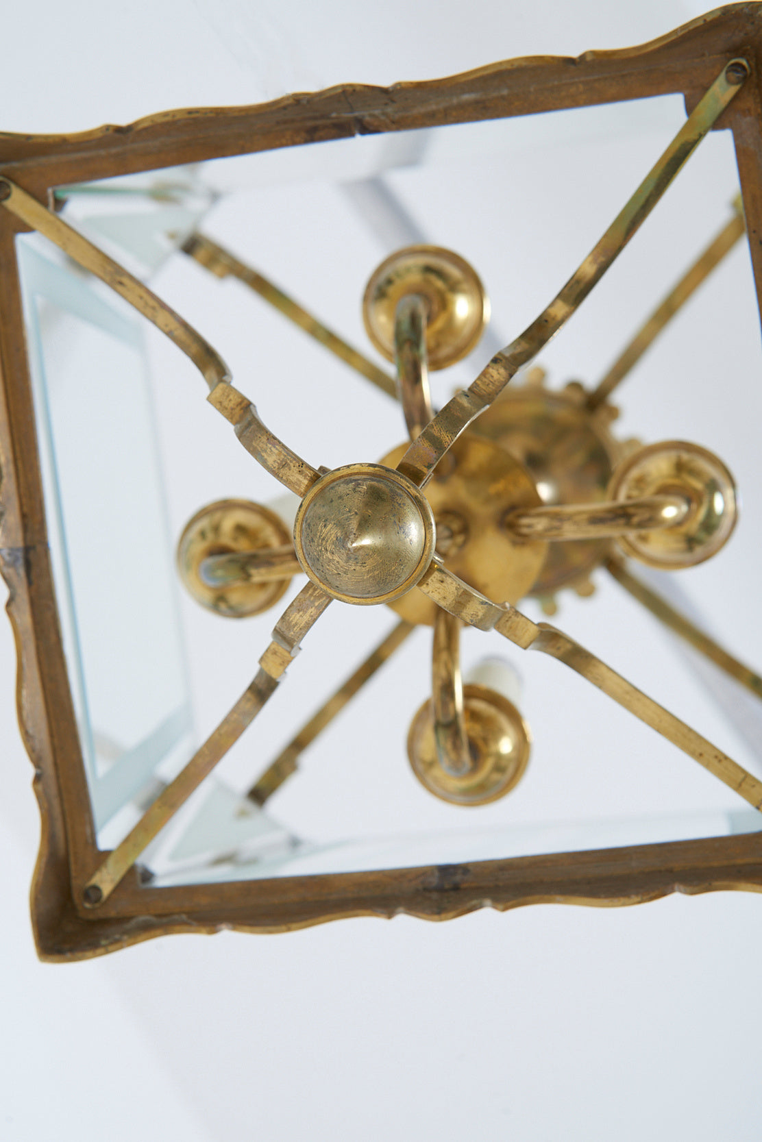 Brass and Glass Lantern