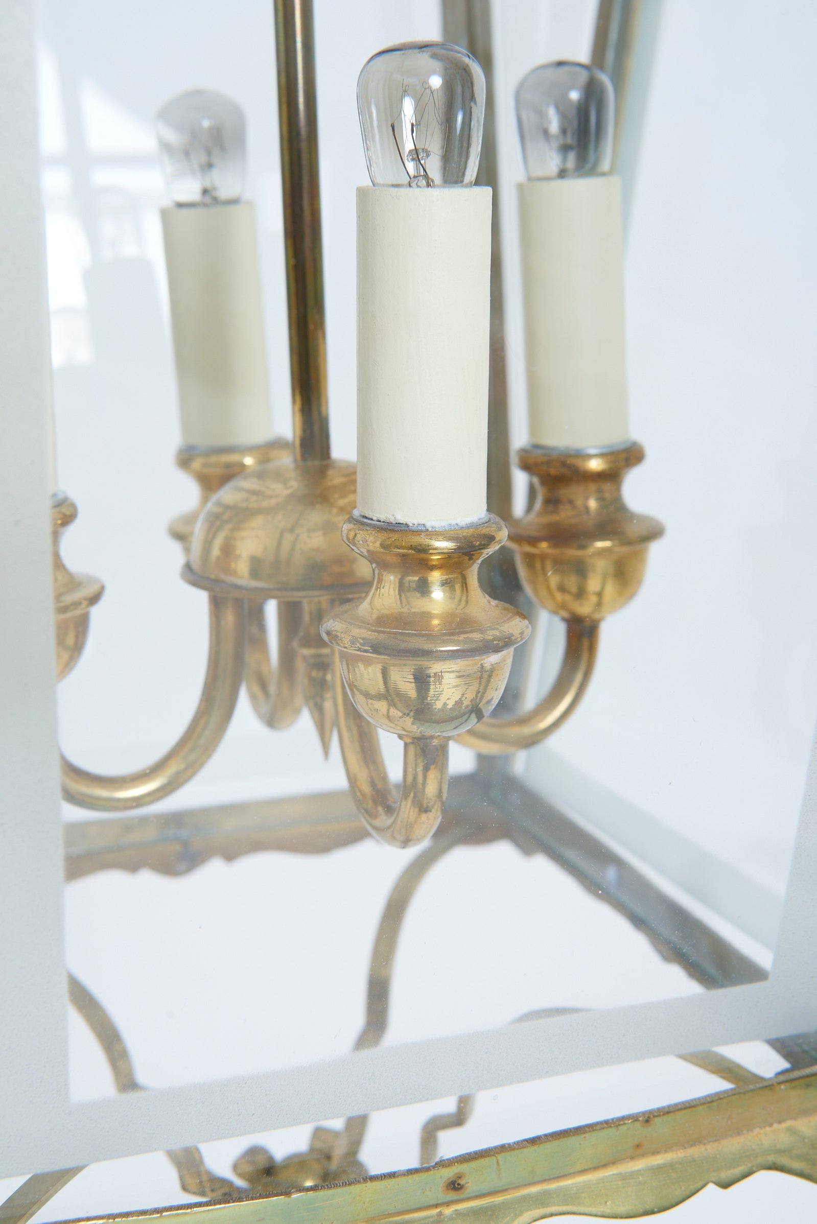 Brass and Glass Lantern