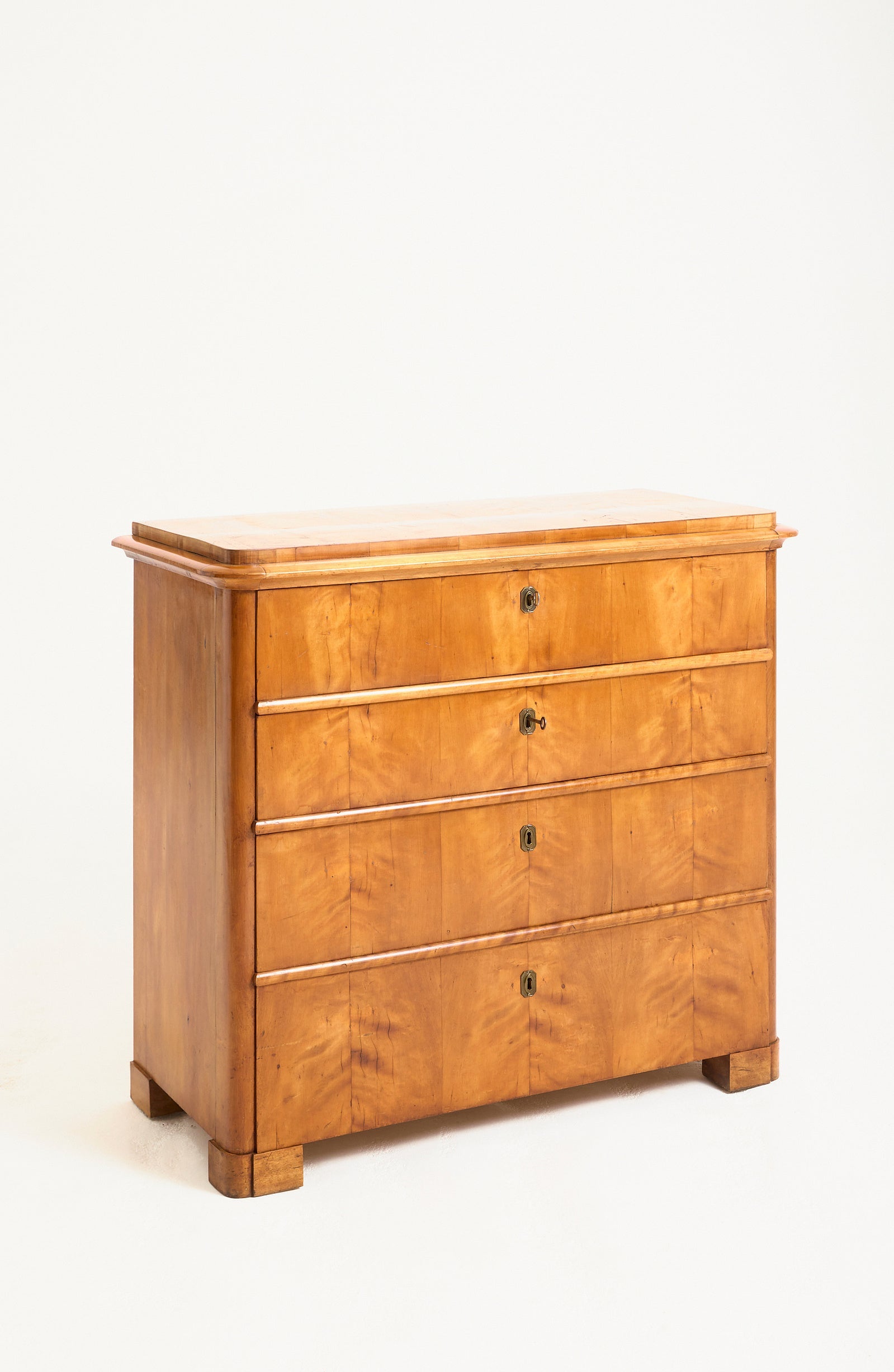 Satin Birch Chest of Drawers