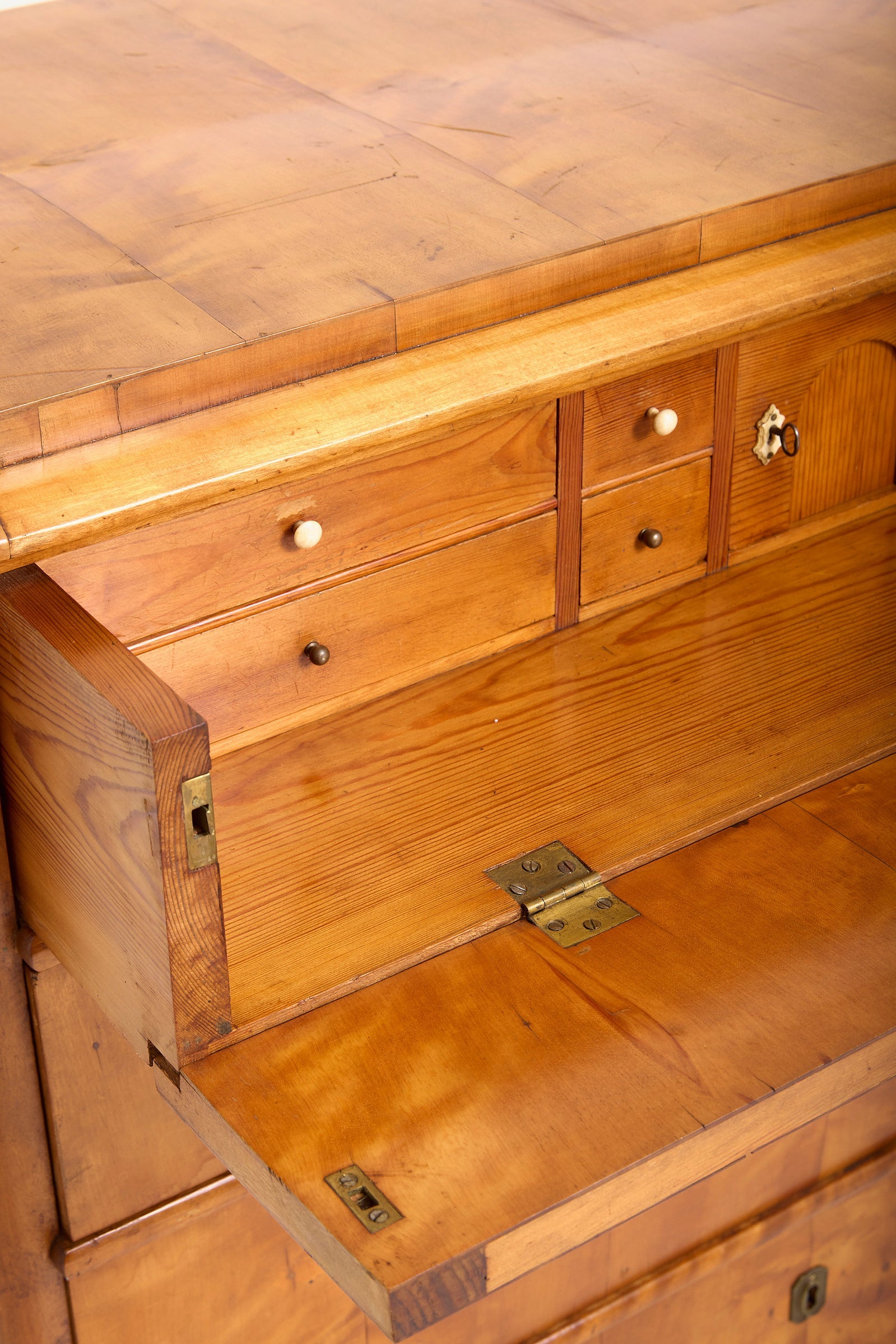 Satin Birch Chest of Drawers