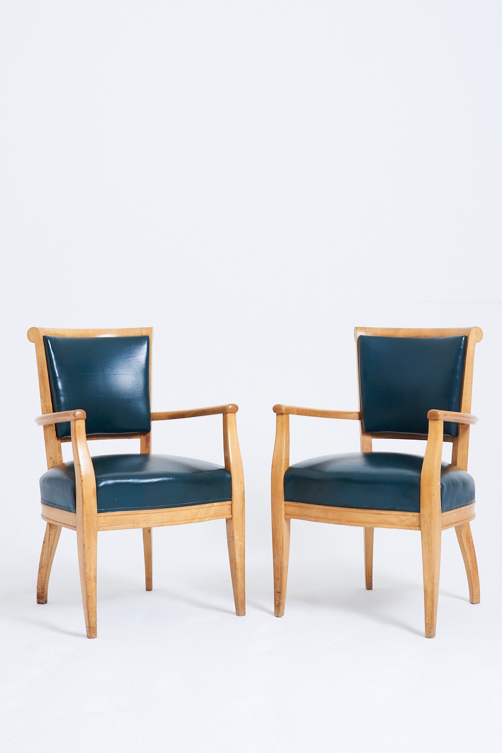 9593- Pair of Art Deco Armchairs