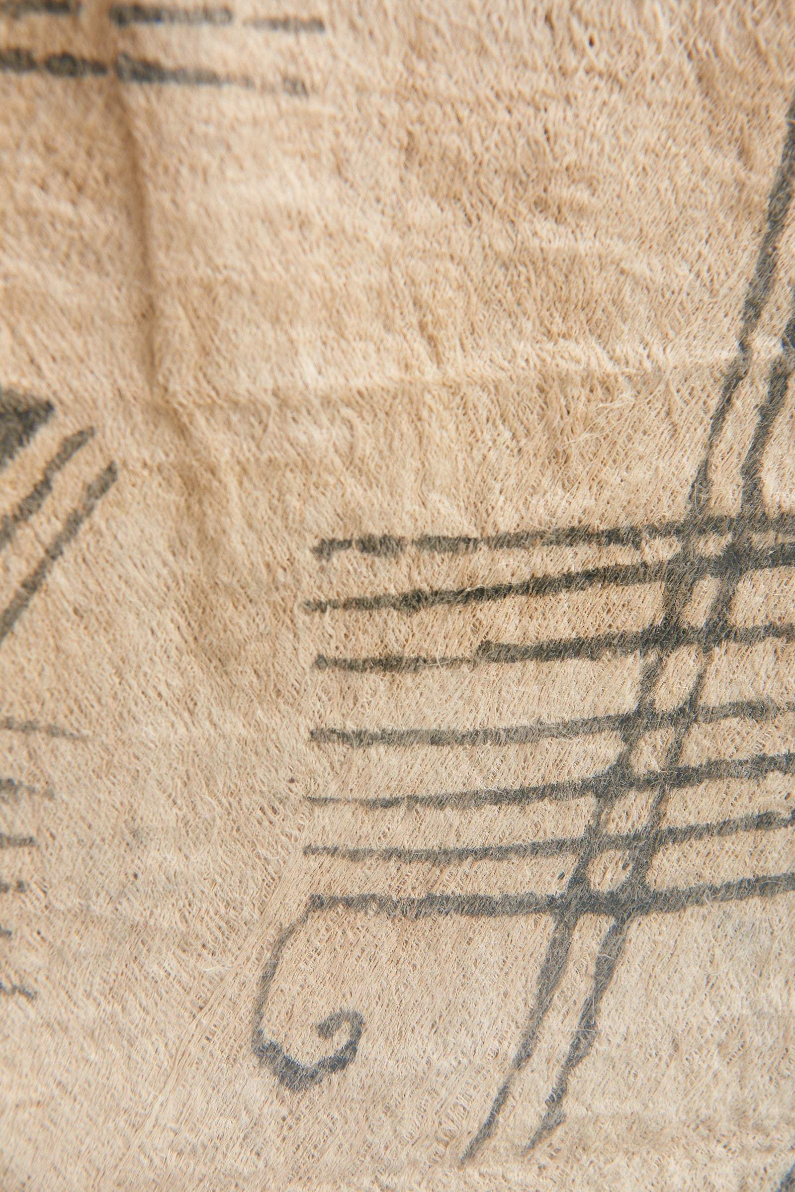 Set of Four Mbuti Bark Cloths