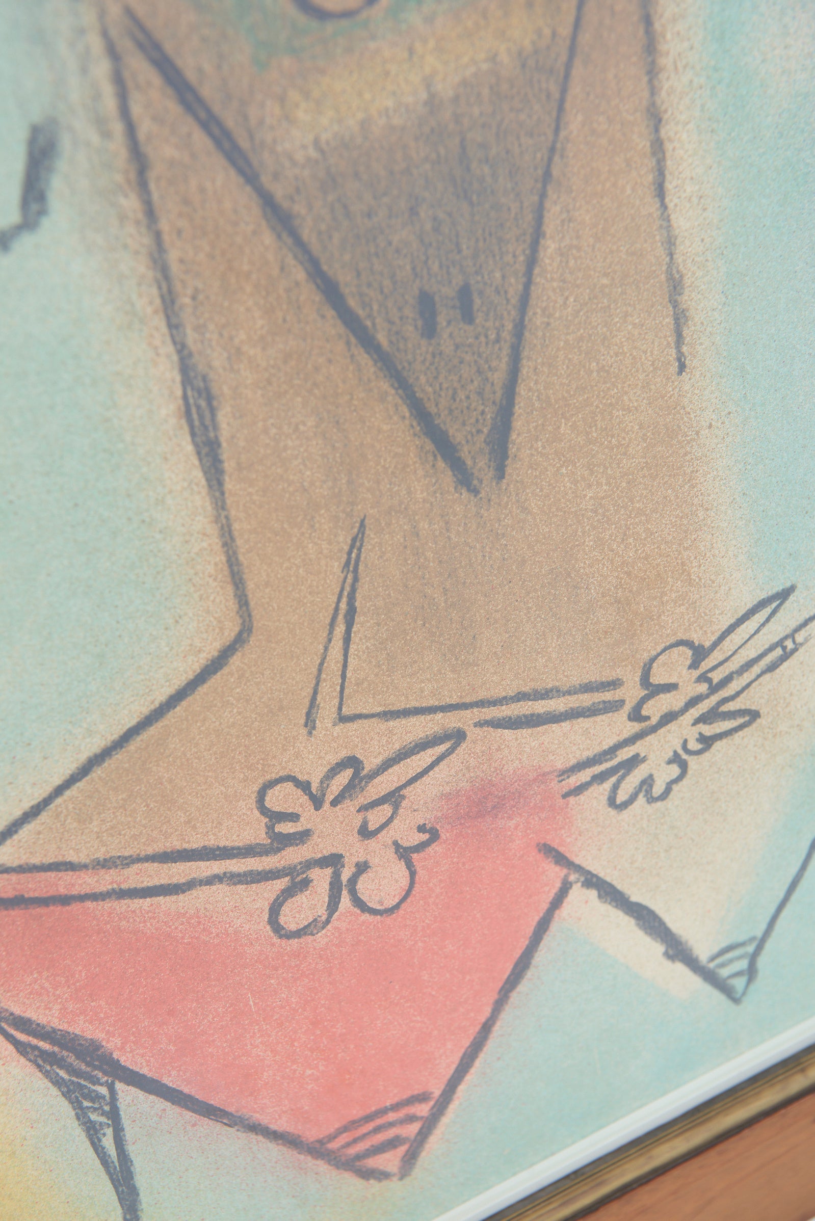 Lithograph by Wilfredo Lam (1902-1982)