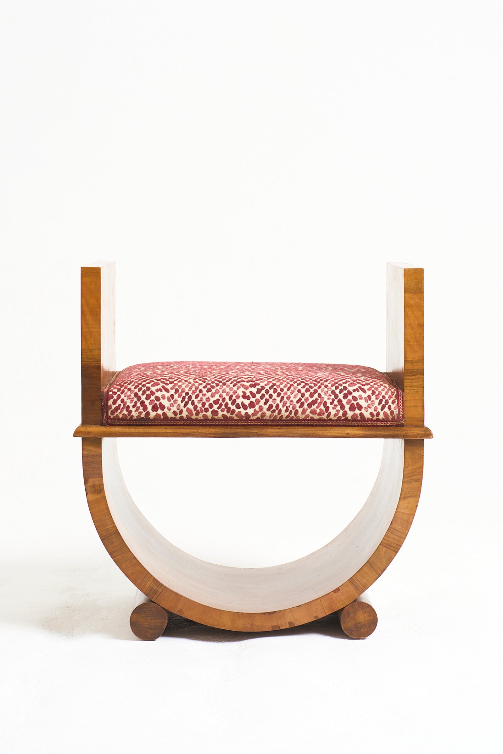 Pair of Art Deco Large Stools