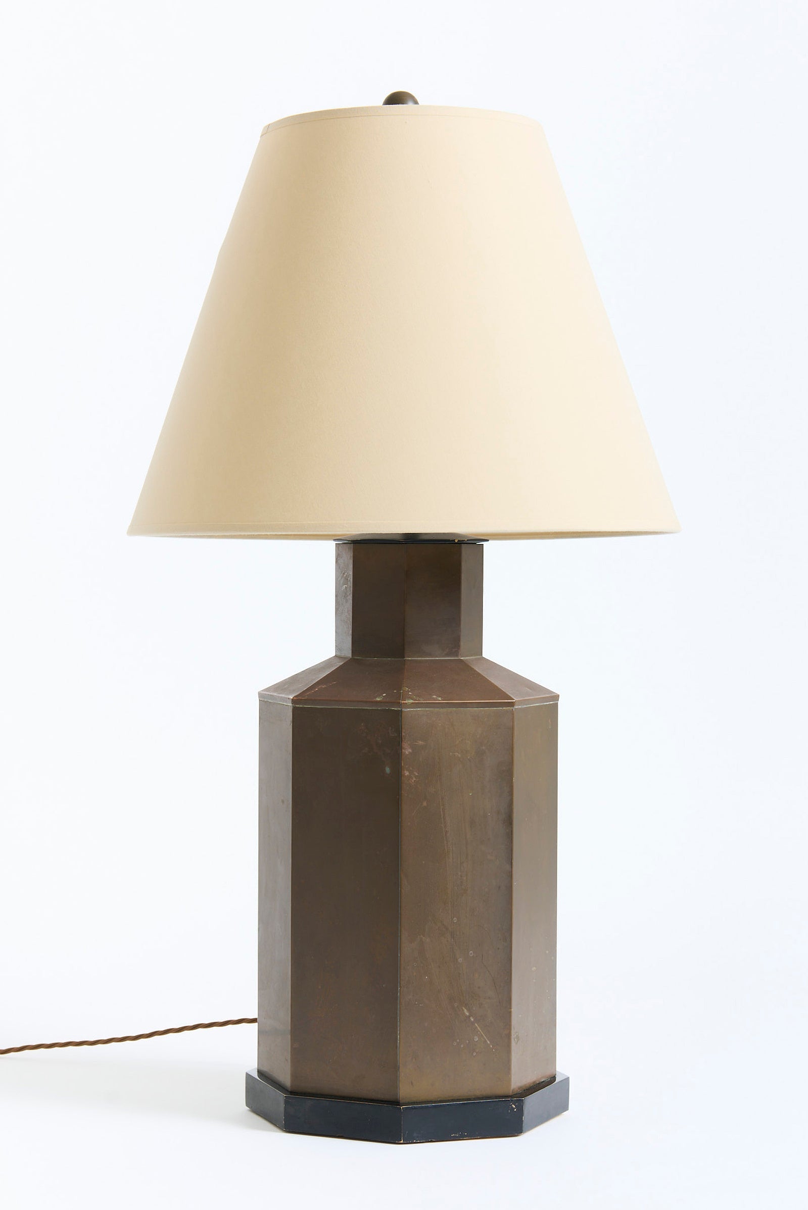 Pair of Brass Table Lamps
