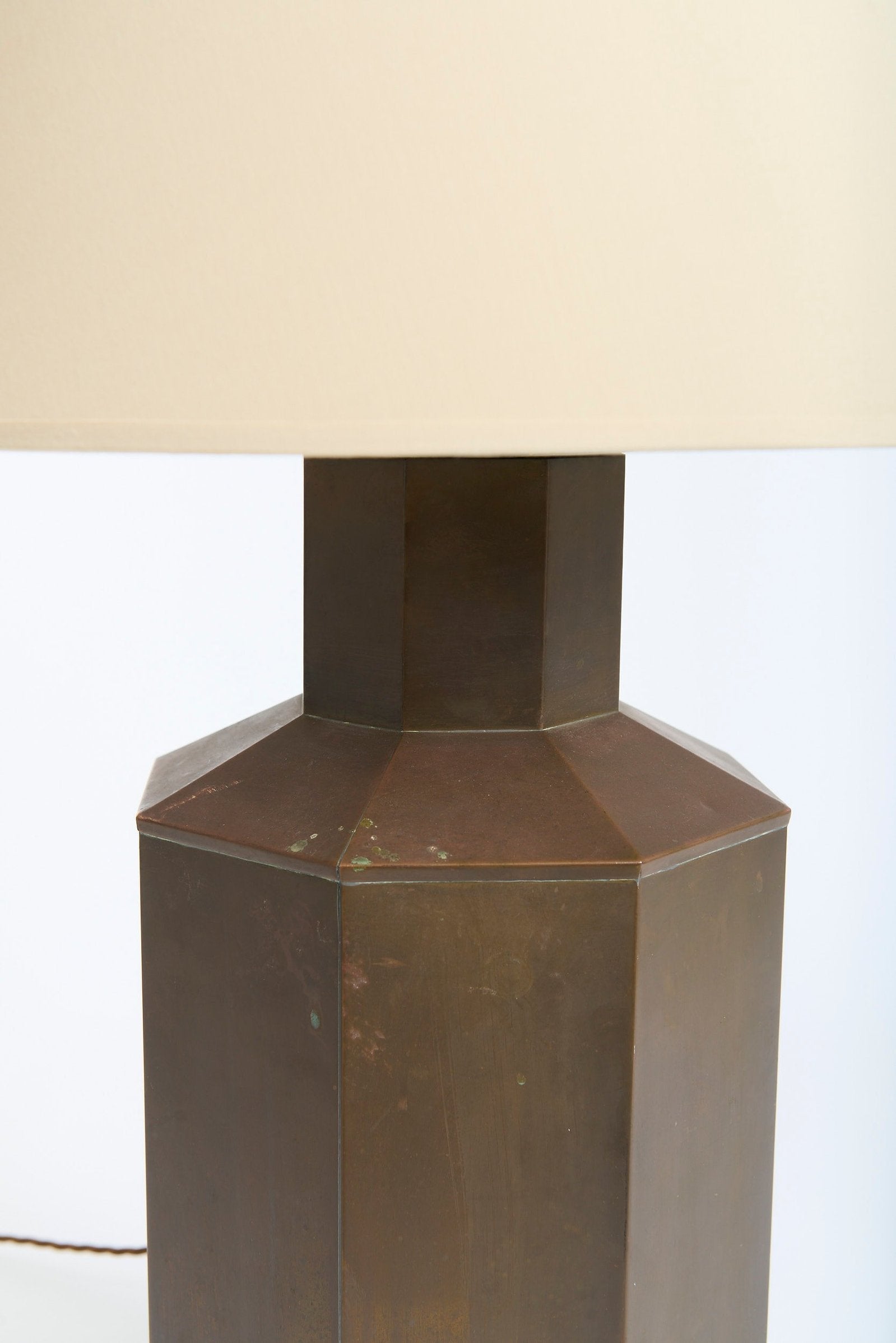 Pair of Brass Table Lamps