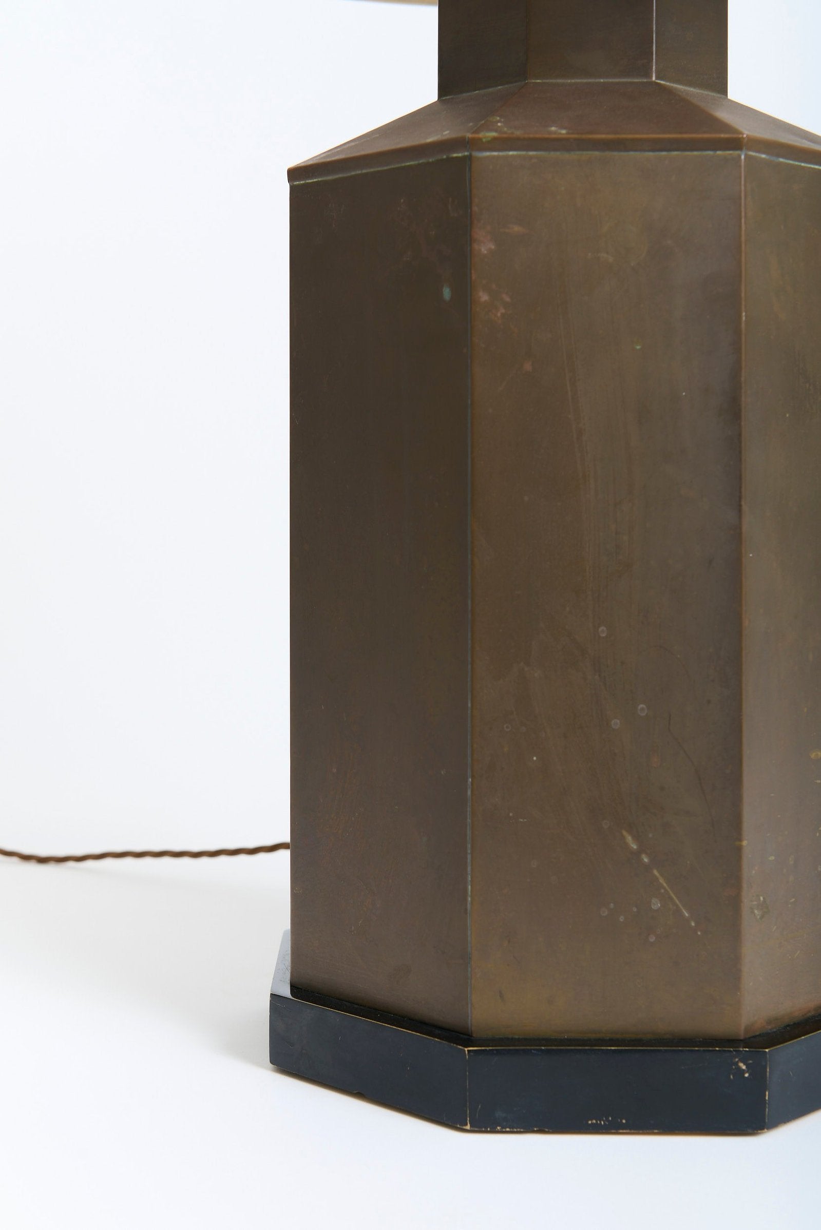 Pair of Brass Table Lamps