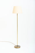 9639- Brass Floor Lamp