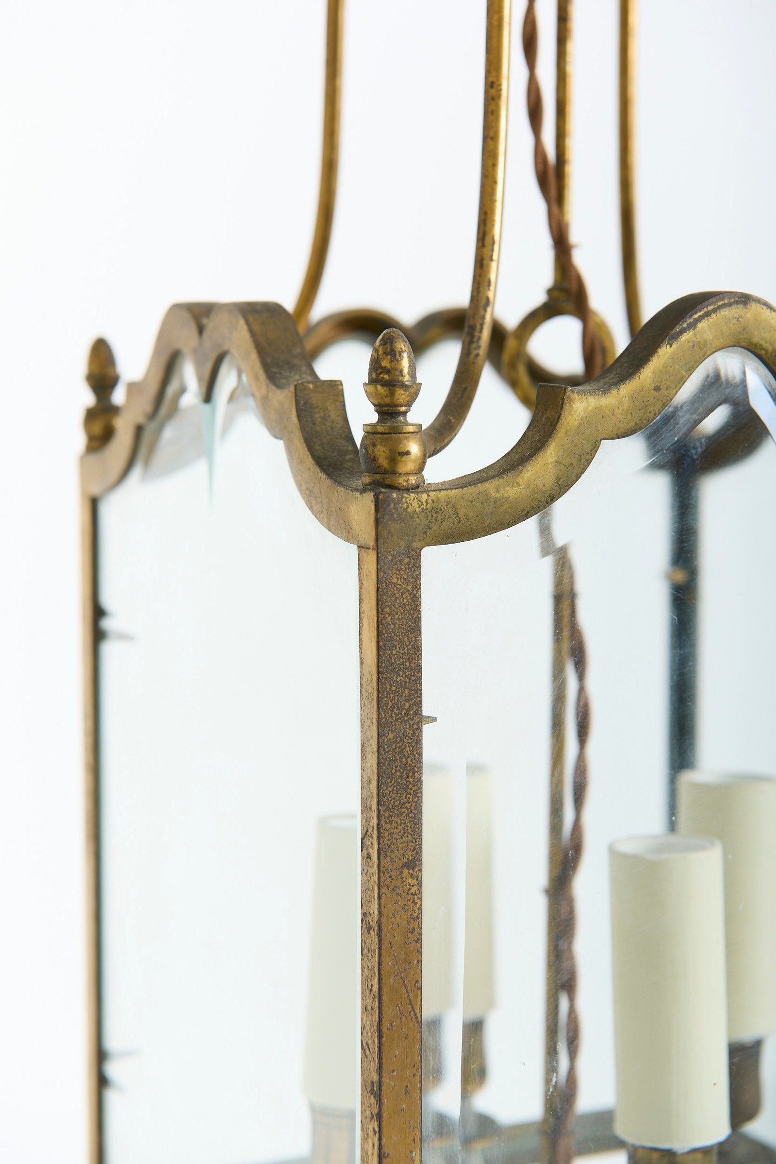 Brass and Glass Lantern