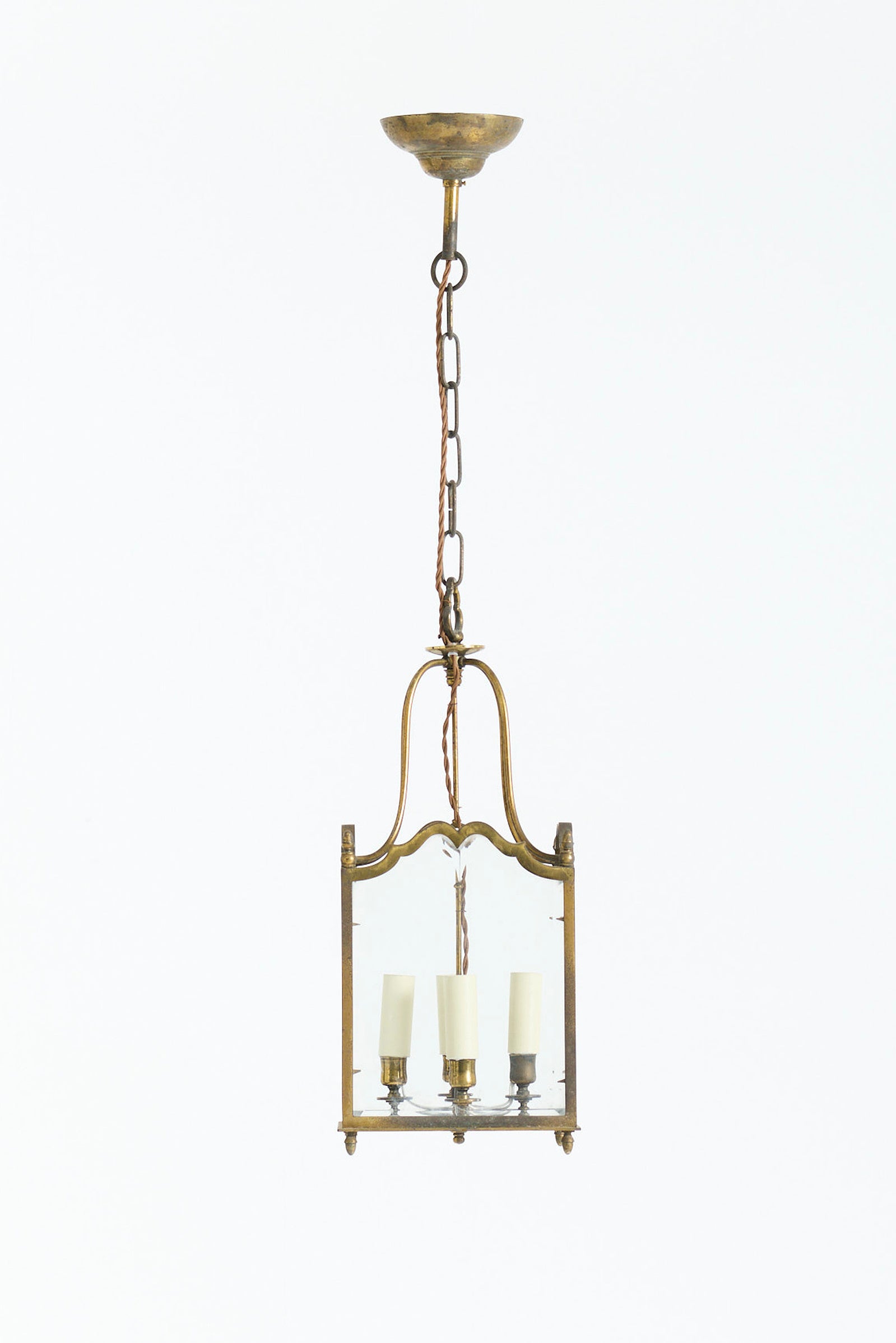 Brass and Glass Lantern