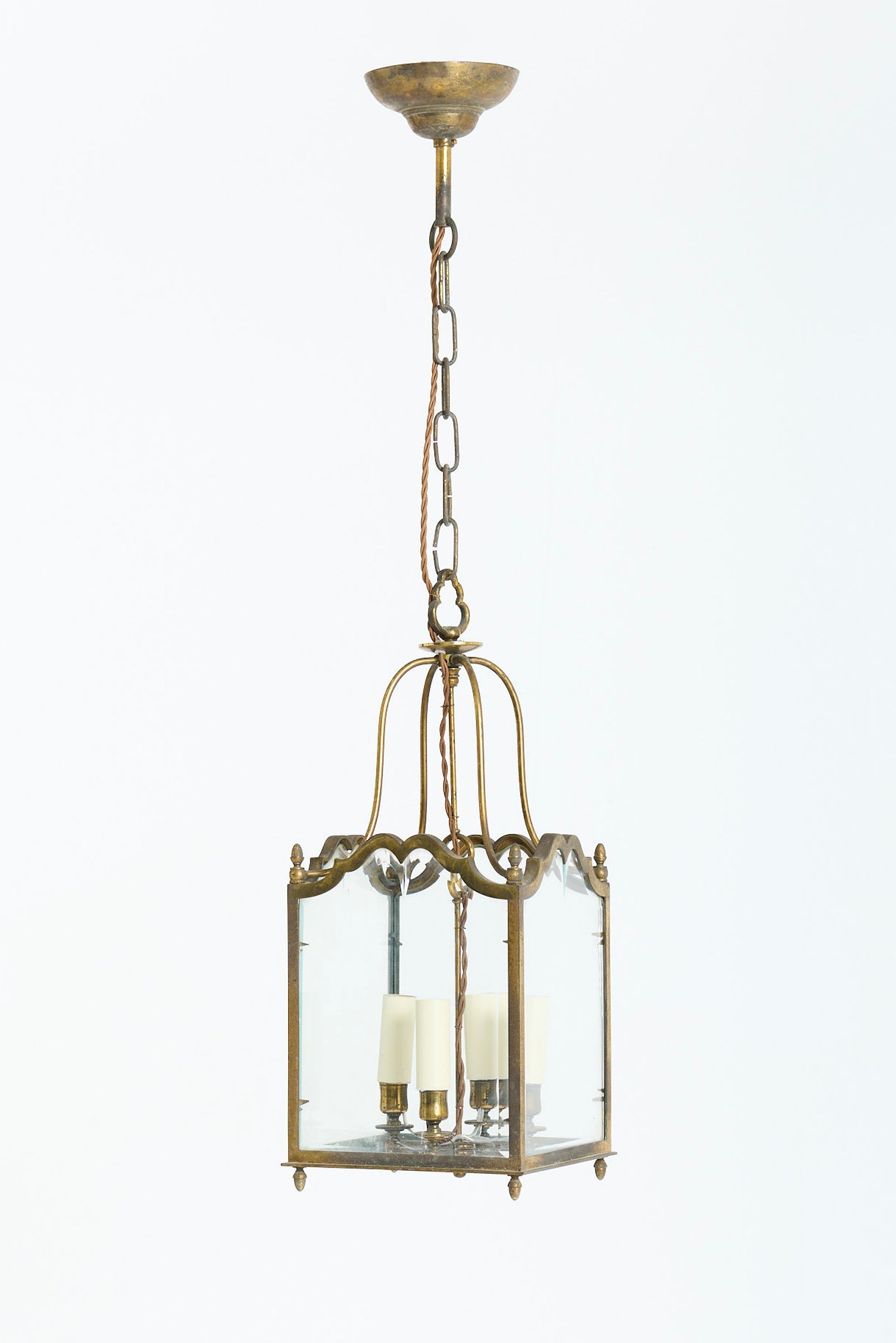 Brass and Glass Lantern