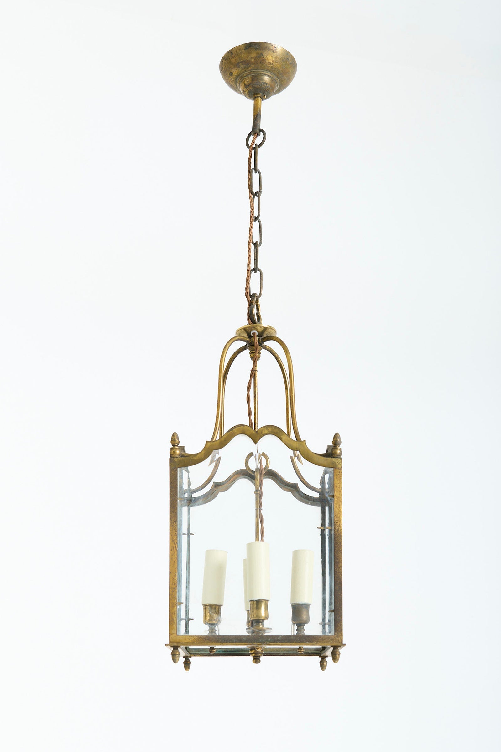 Brass and Glass Lantern