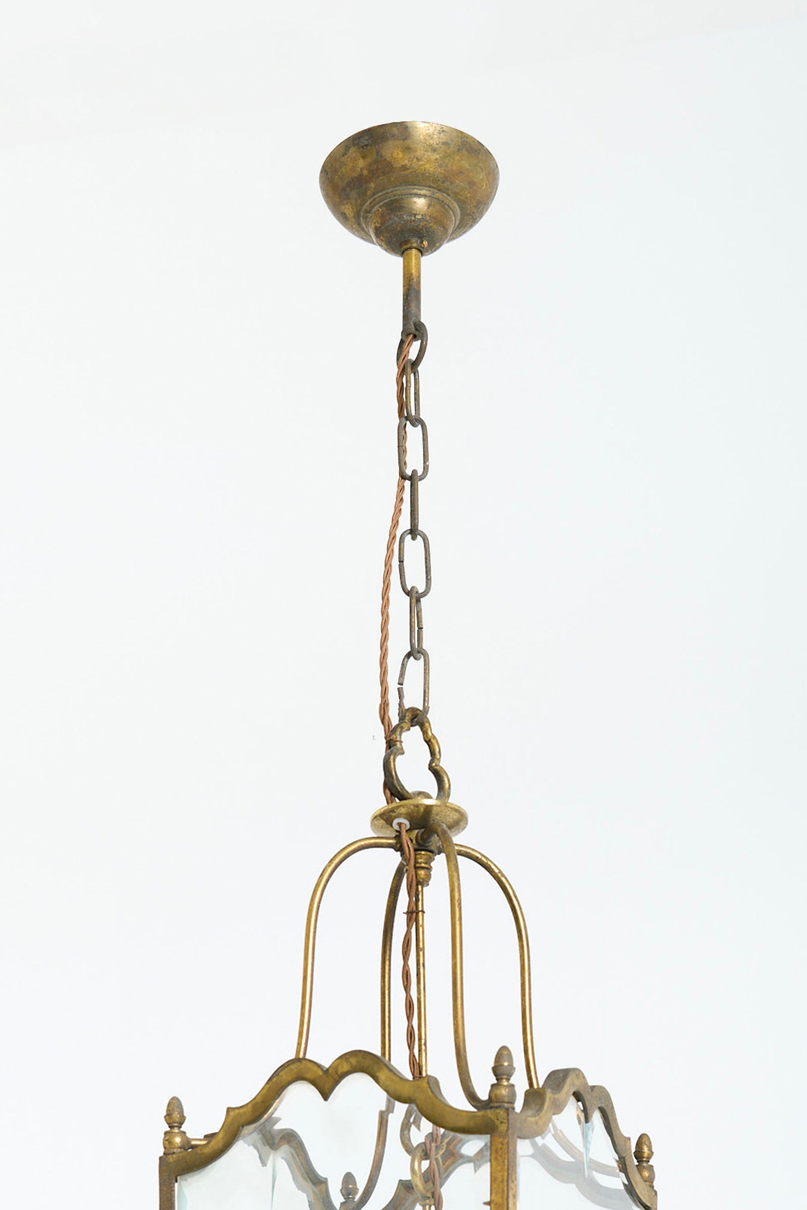 Brass and Glass Lantern