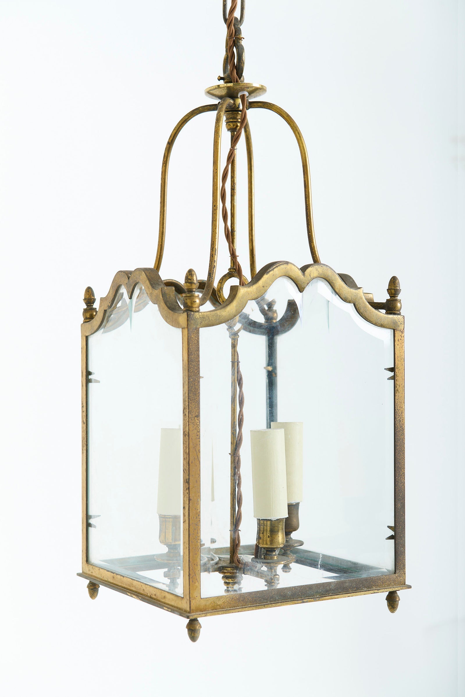 Brass and Glass Lantern