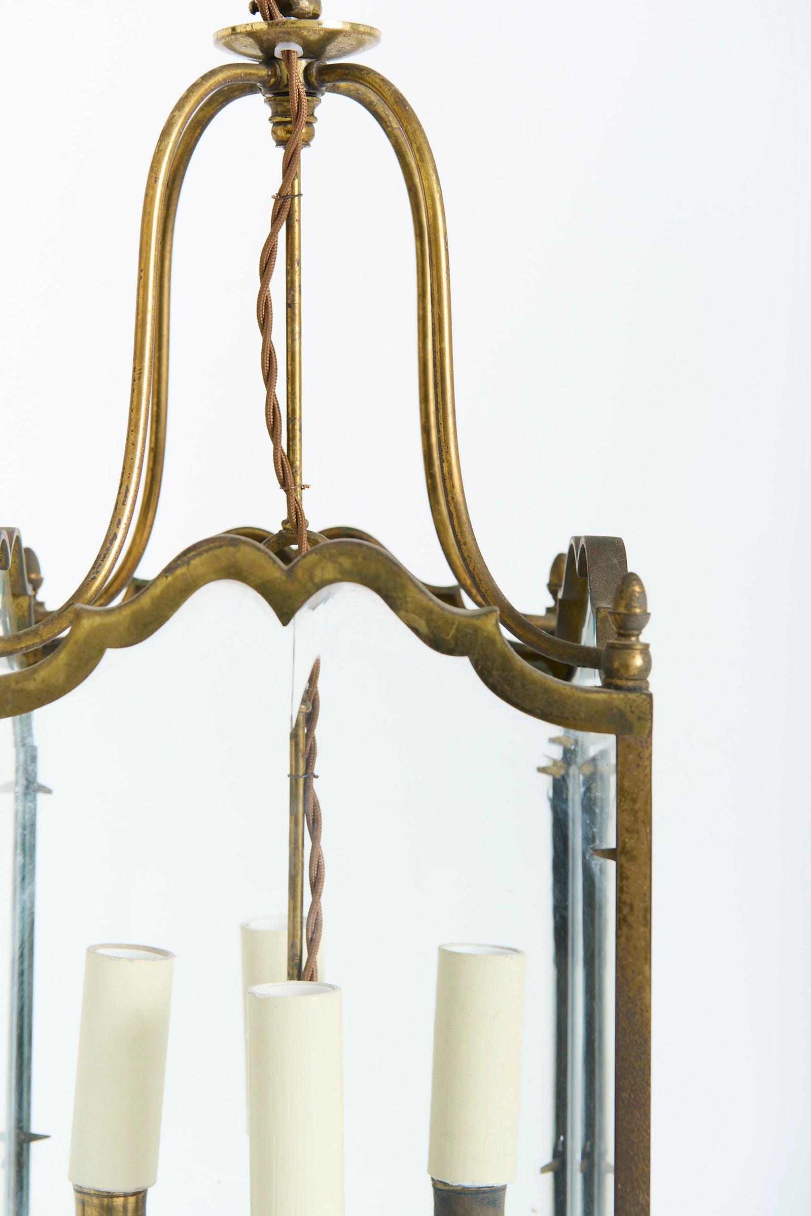 Brass and Glass Lantern