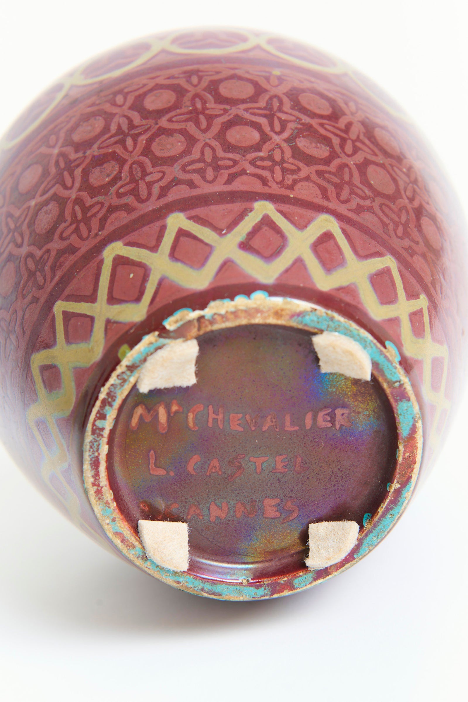Ceramic Vase by Leon Castel