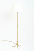 9649- Bronze Bamboo Floor Lamp