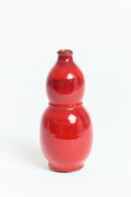 9659- Red Ceramic Vase