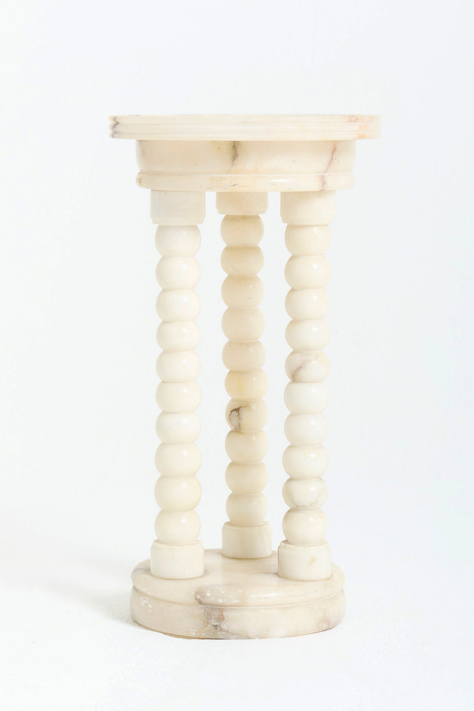 Art Deco Alabaster Side Table