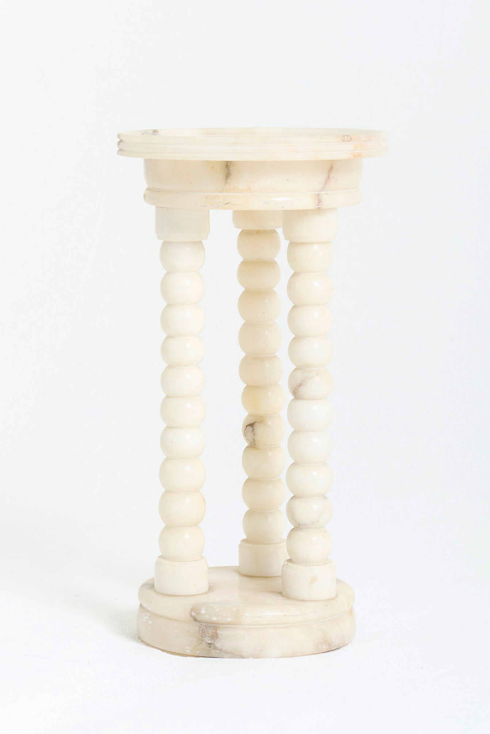 Art Deco Alabaster Side Table