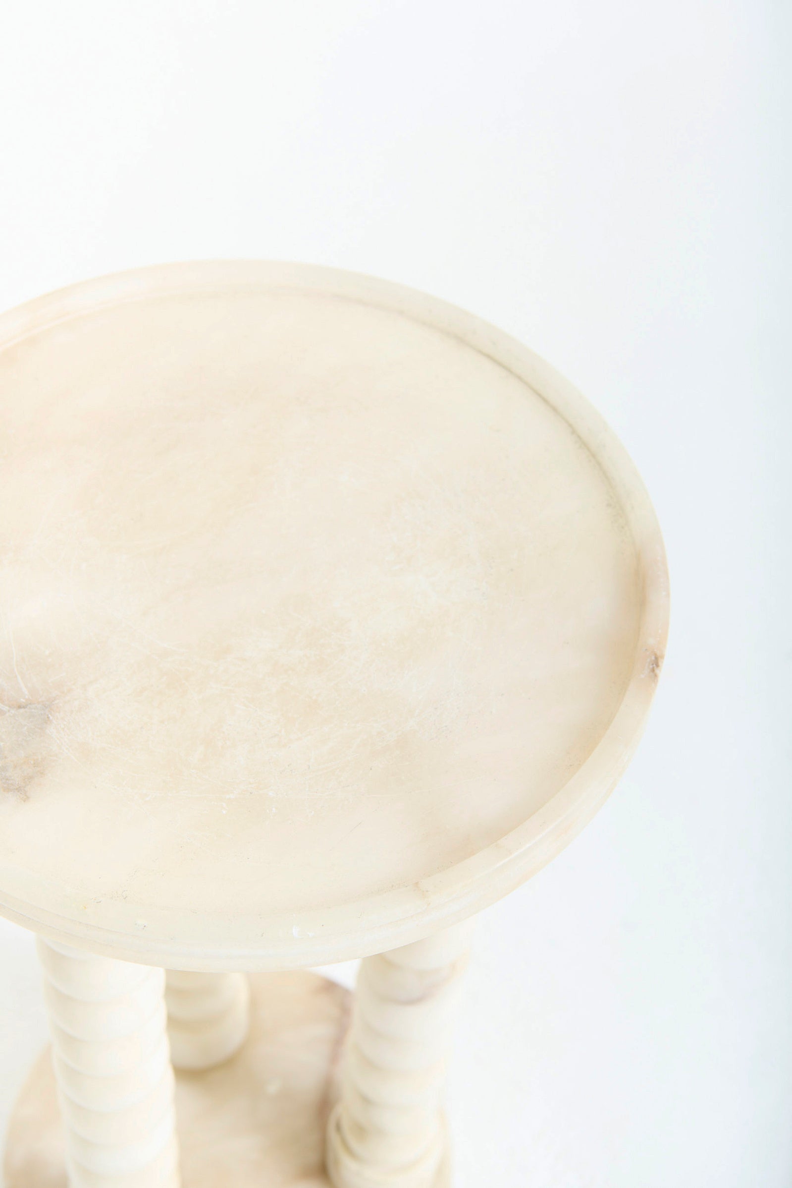 Art Deco Alabaster Side Table