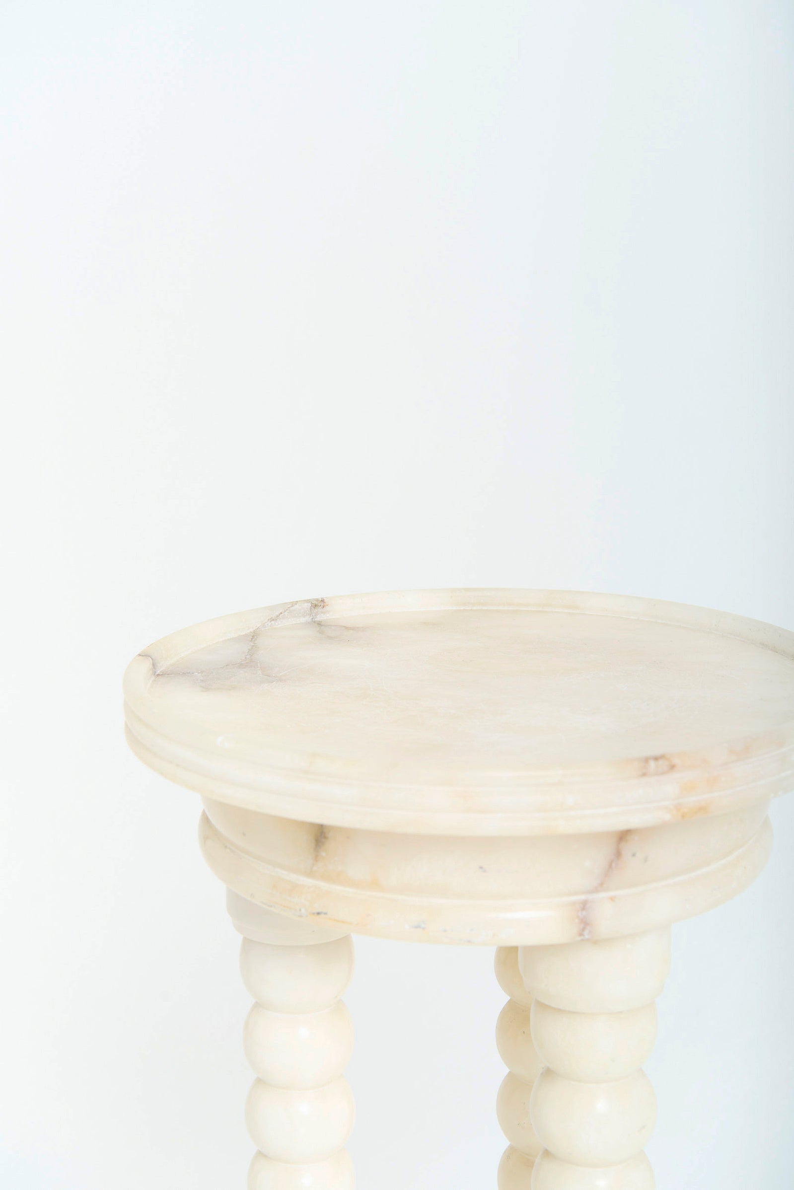 Art Deco Alabaster Side Table