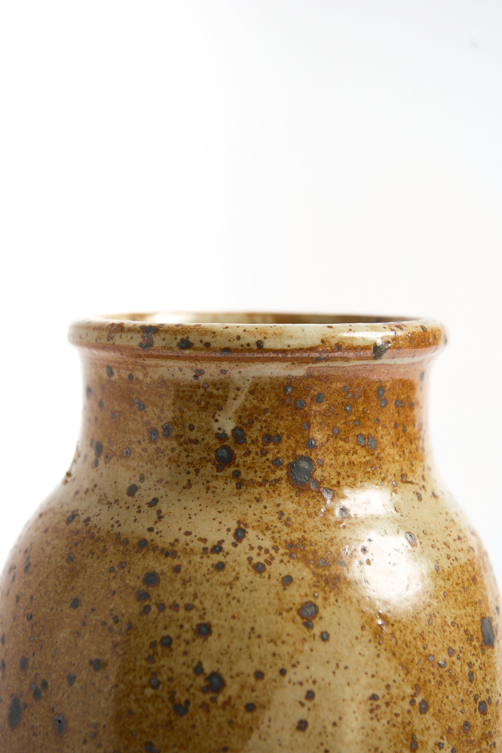 Stoneware and Pyrite Oxide Vase