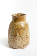 9669- Stoneware and Pyrite Oxide Vase