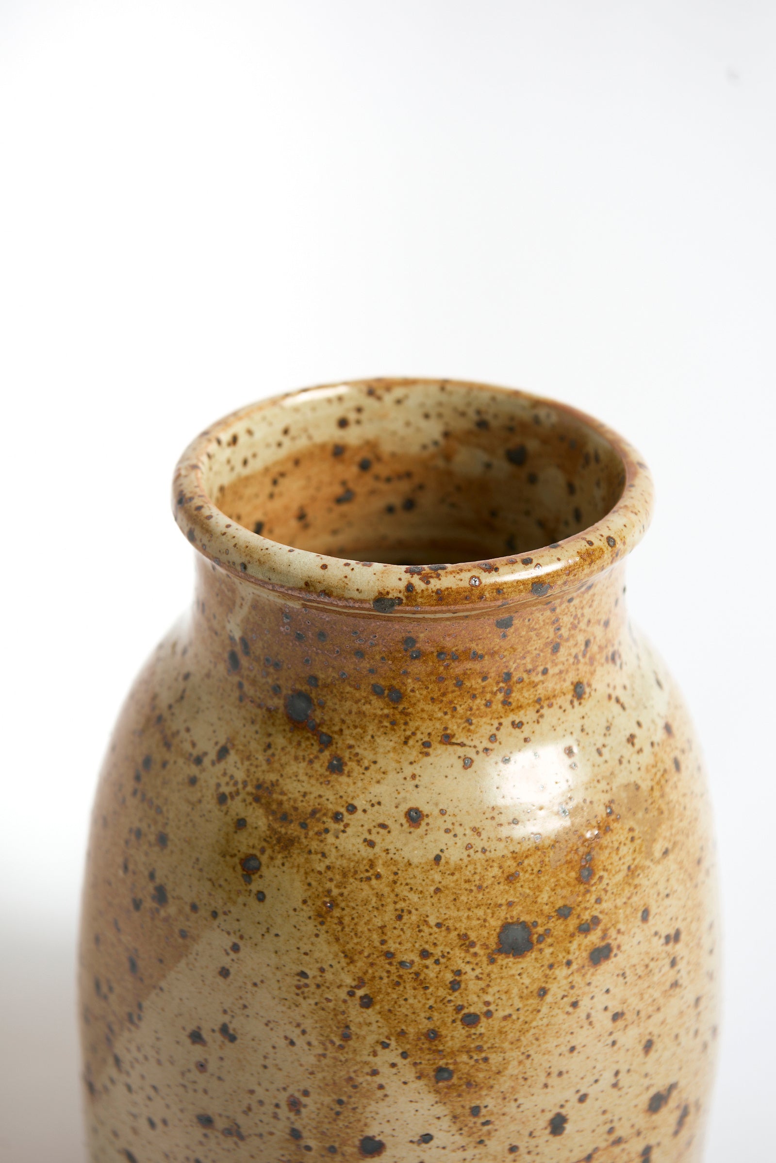 Stoneware and Pyrite Oxide Vase