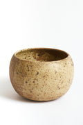 9670- Stoneware and Pyrite Oxide Vessel