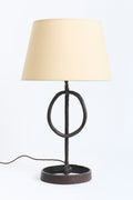 9677- Forged Iron Table Lamp