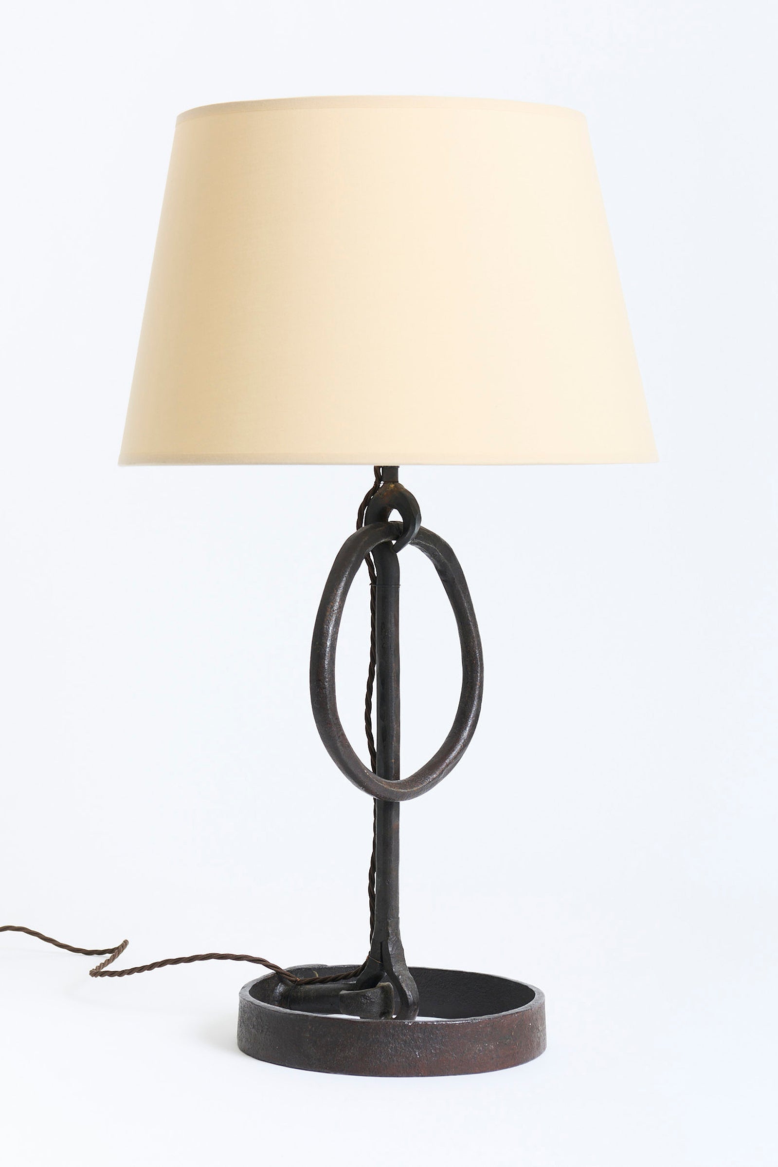Forged Iron Table Lamp