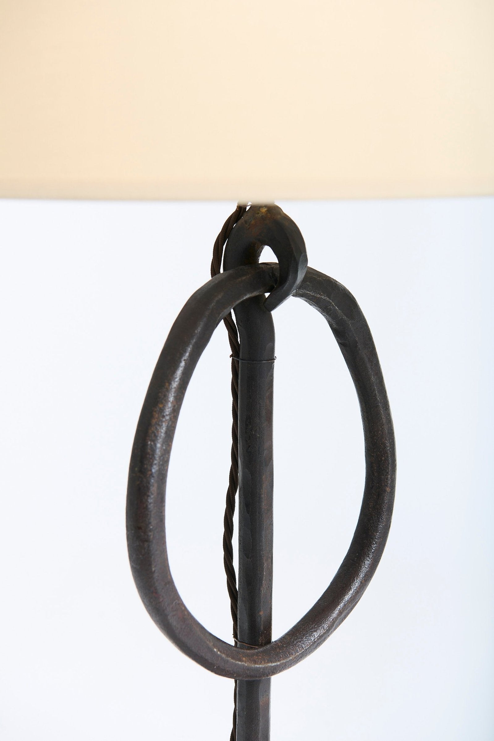 Forged Iron Table Lamp