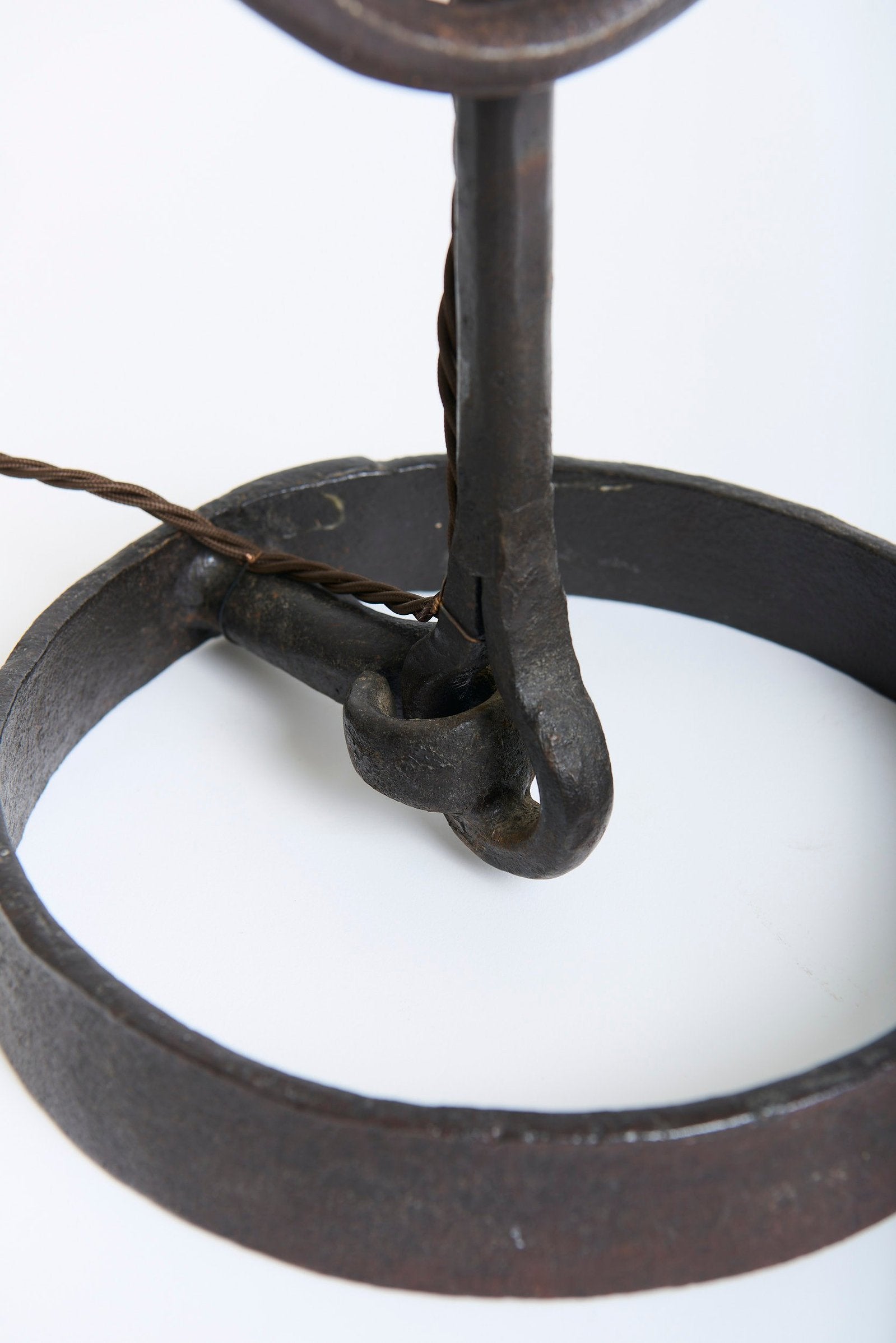 Forged Iron Table Lamp
