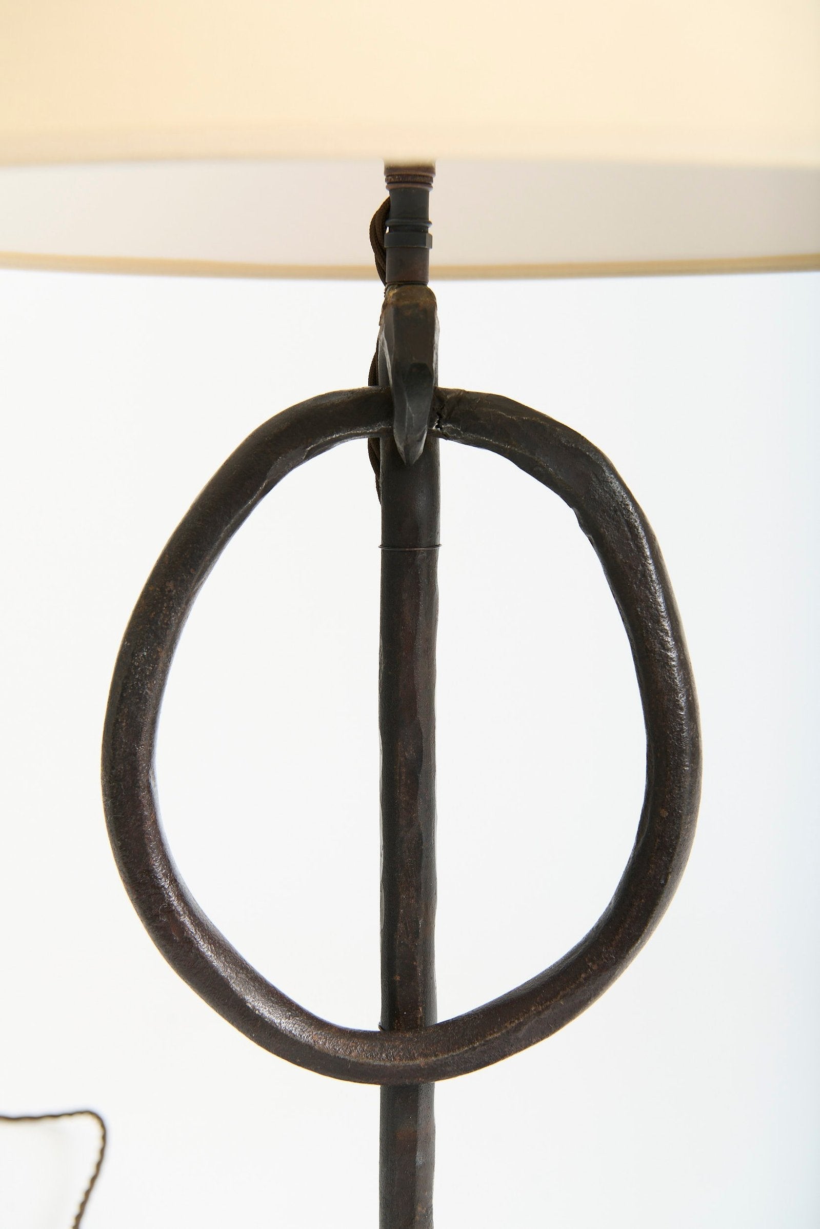 Forged Iron Table Lamp
