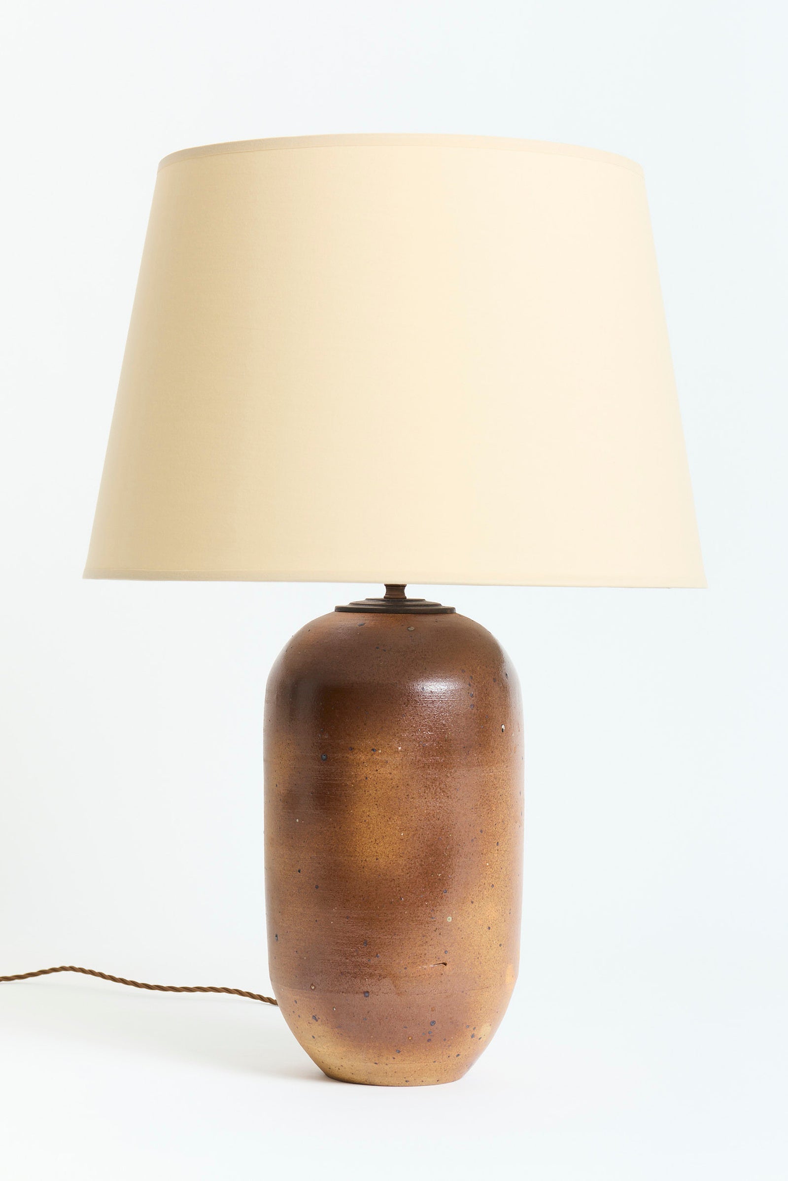 9678- Stoneware Table Lamp by Pierre Digan