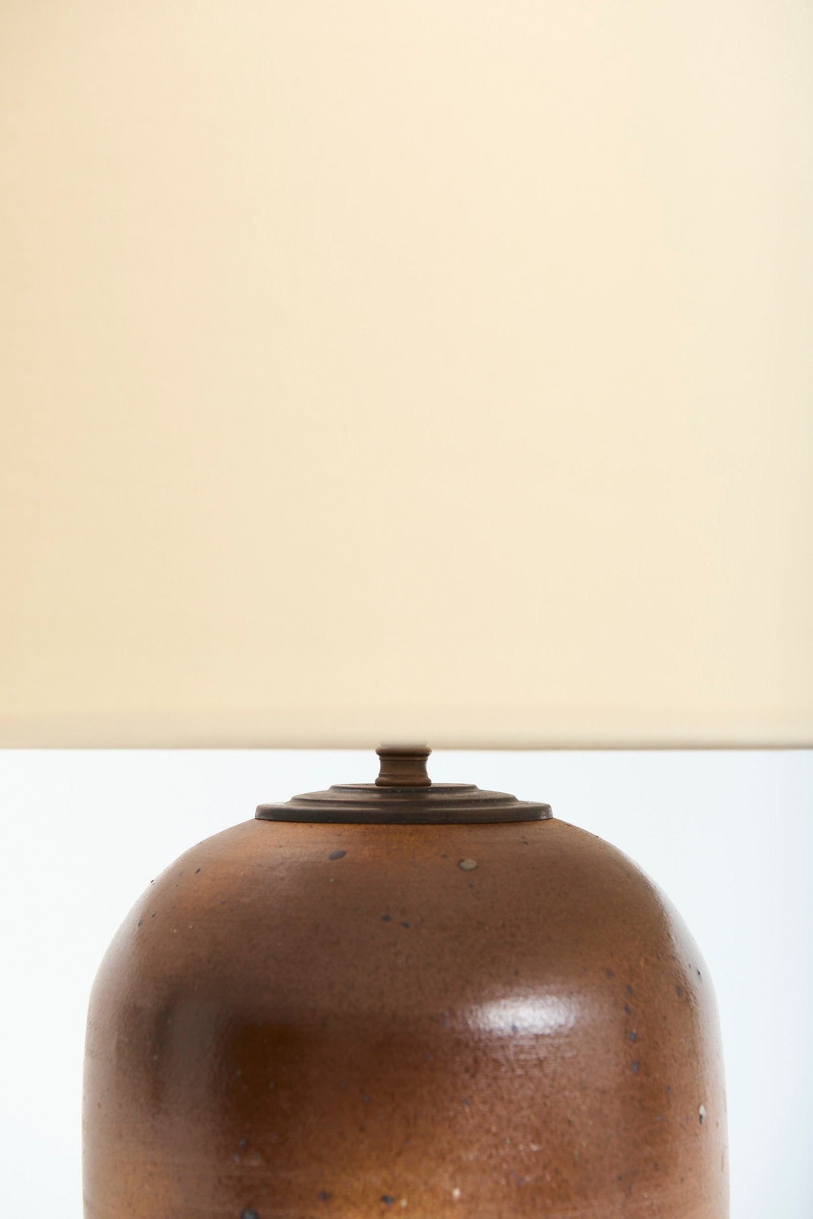 Stoneware Table Lamp by Pierre Digan