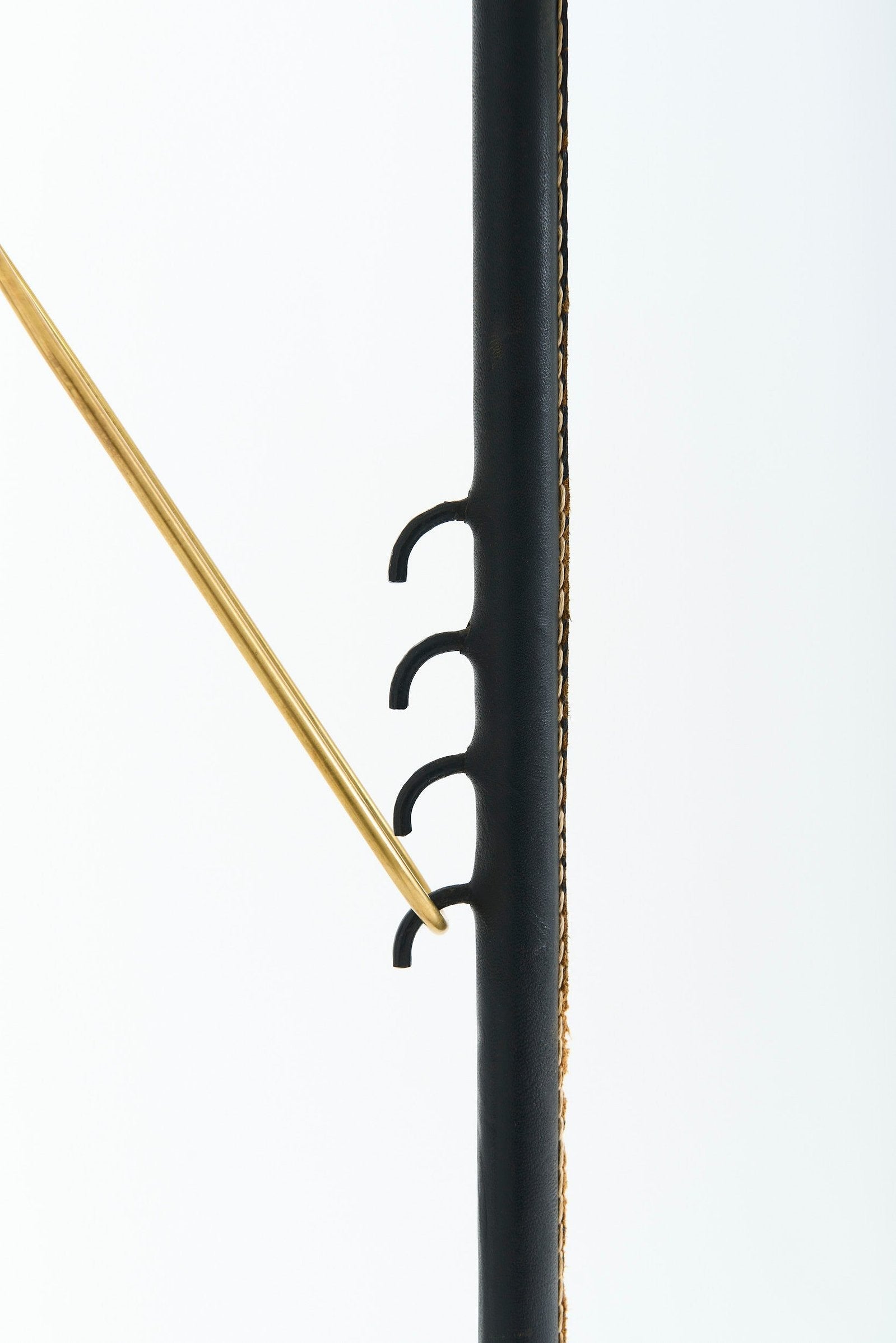 Floor Lamp by Jacques Adnet (1900-1984)
