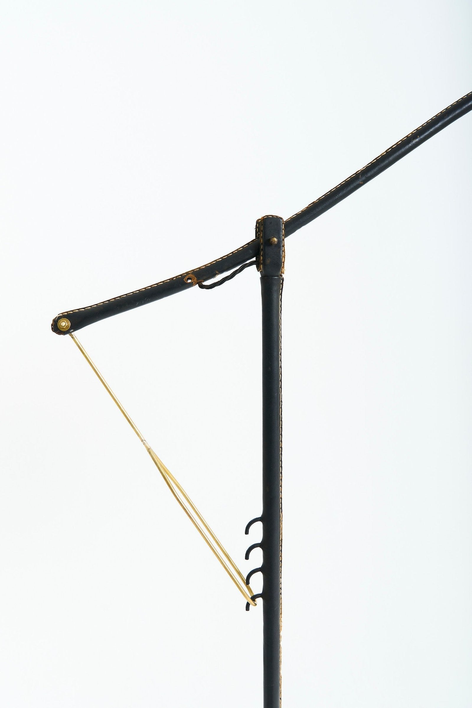 Floor Lamp by Jacques Adnet (1900-1984)