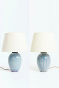 9694- Pair of Ceramic Table Lamps