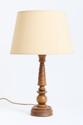 9704- Art Deco Oak Table Lamp