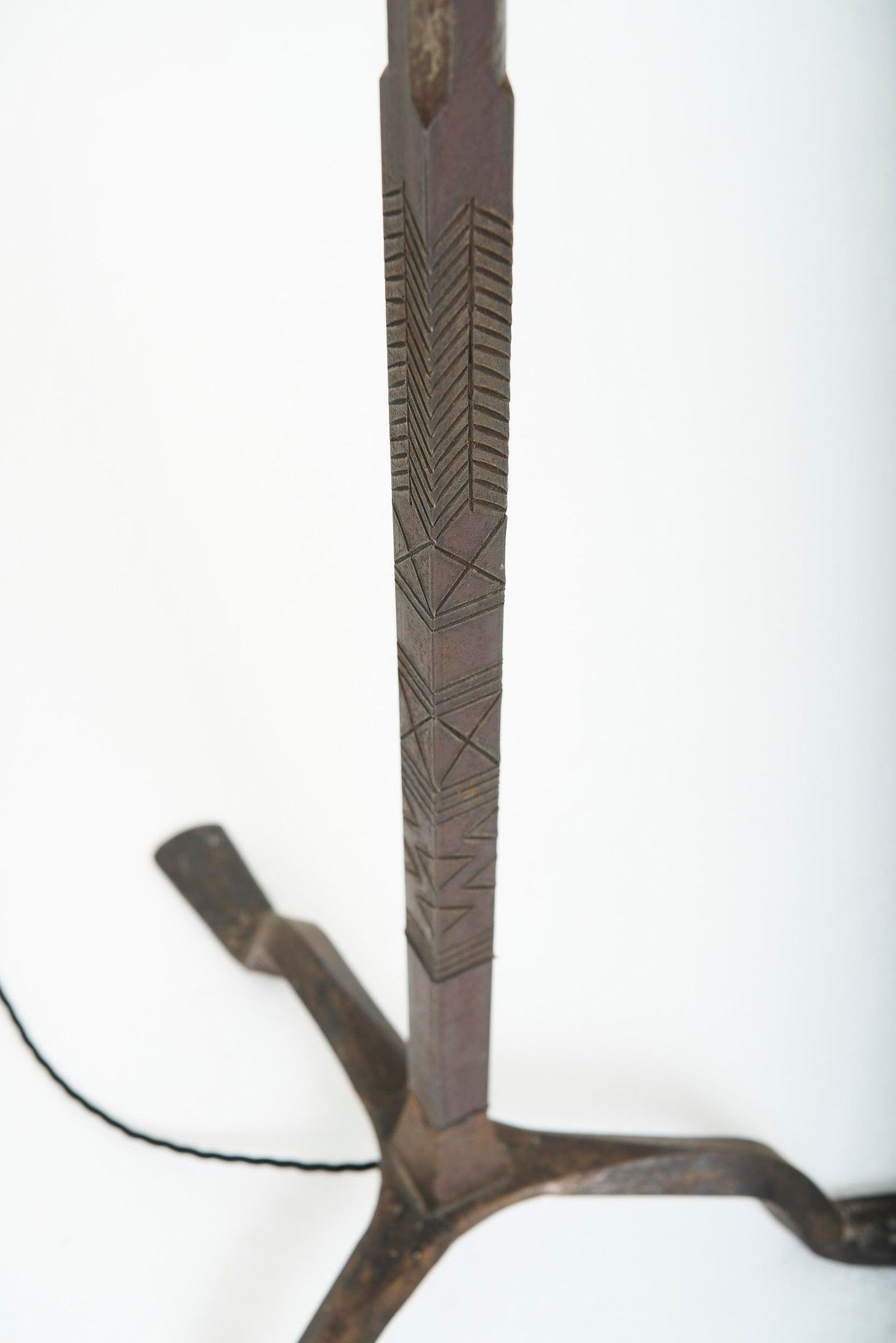 Spanish Iron Floor Lamp