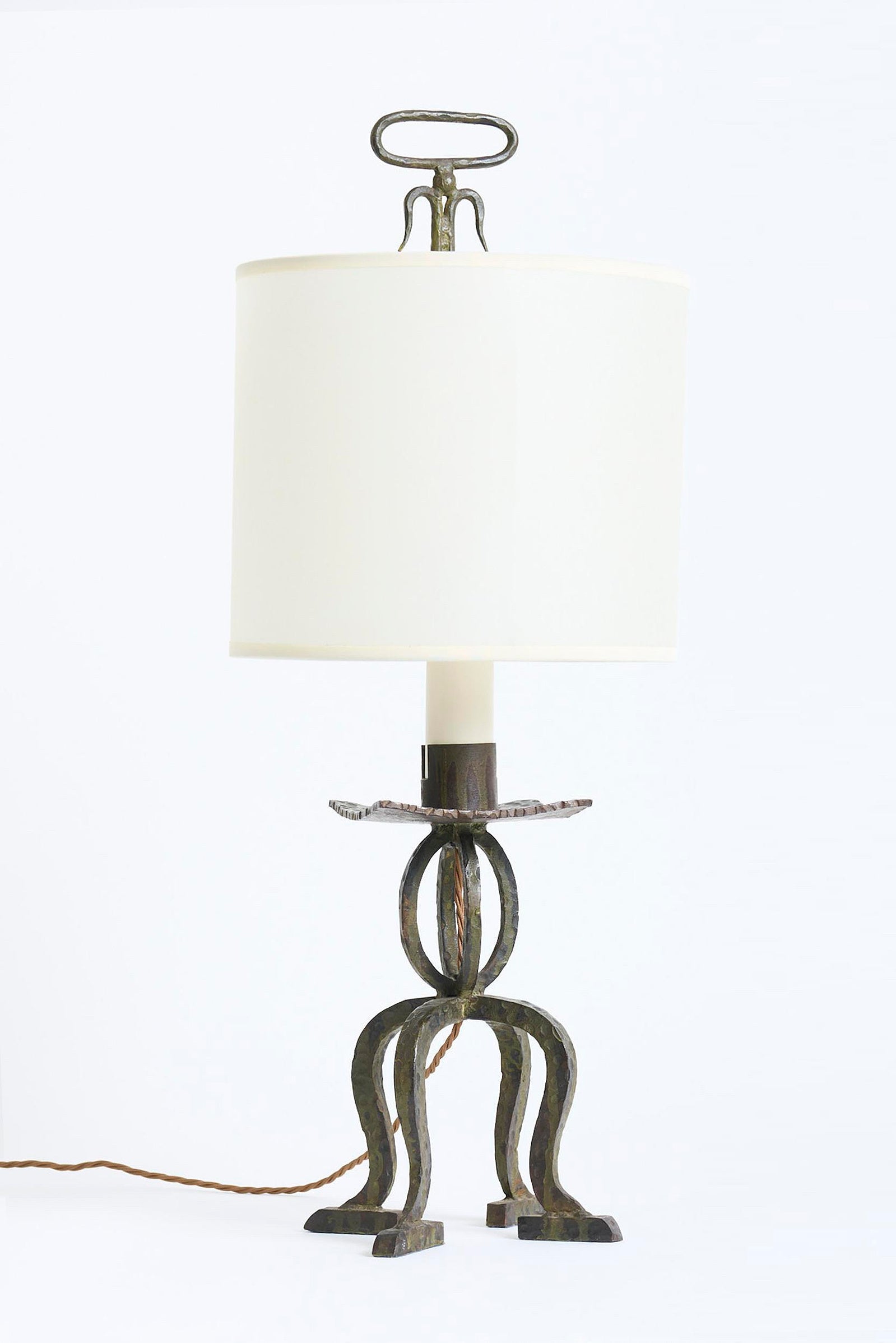 9714- Iron Table Lamp