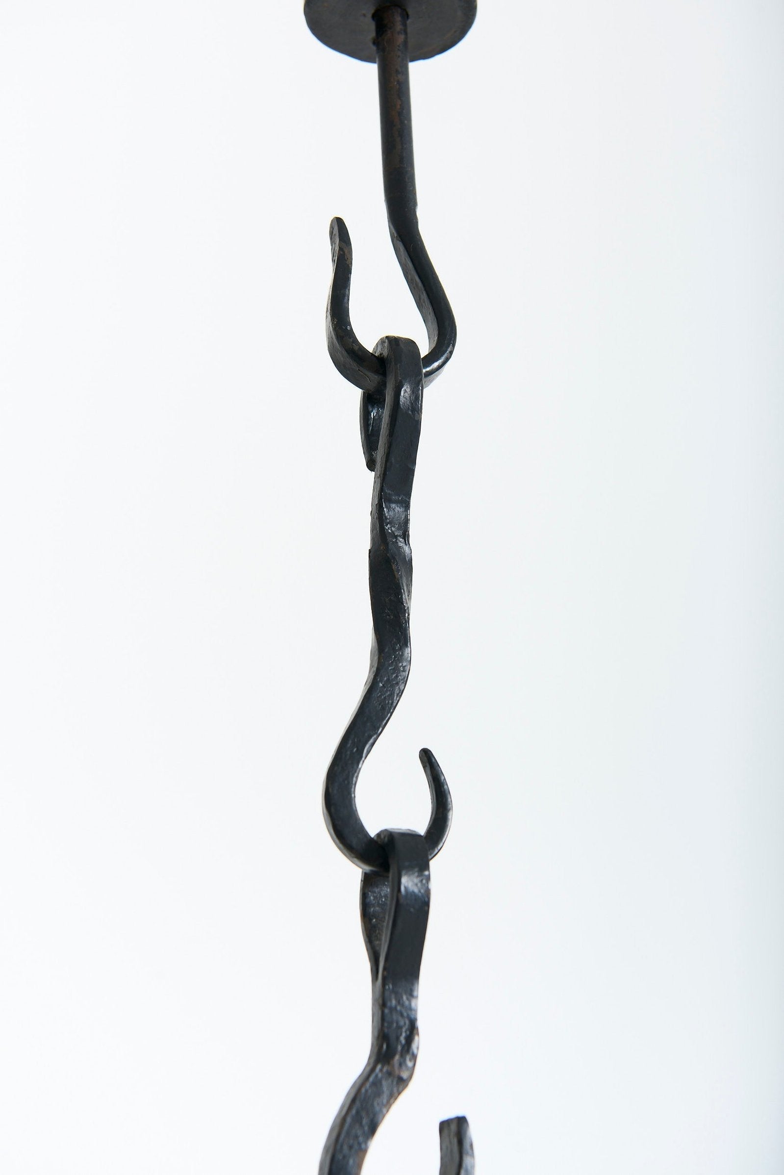 Forged Iron Ceiling Light