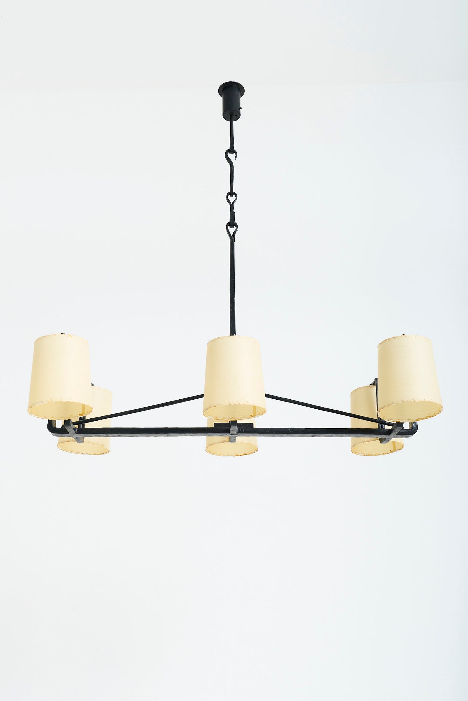 Forged Iron Ceiling Light