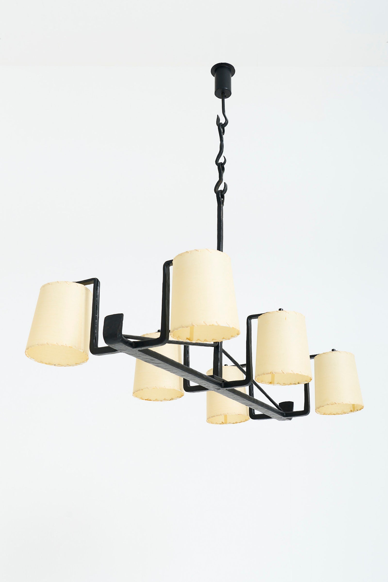 Forged Iron Ceiling Light