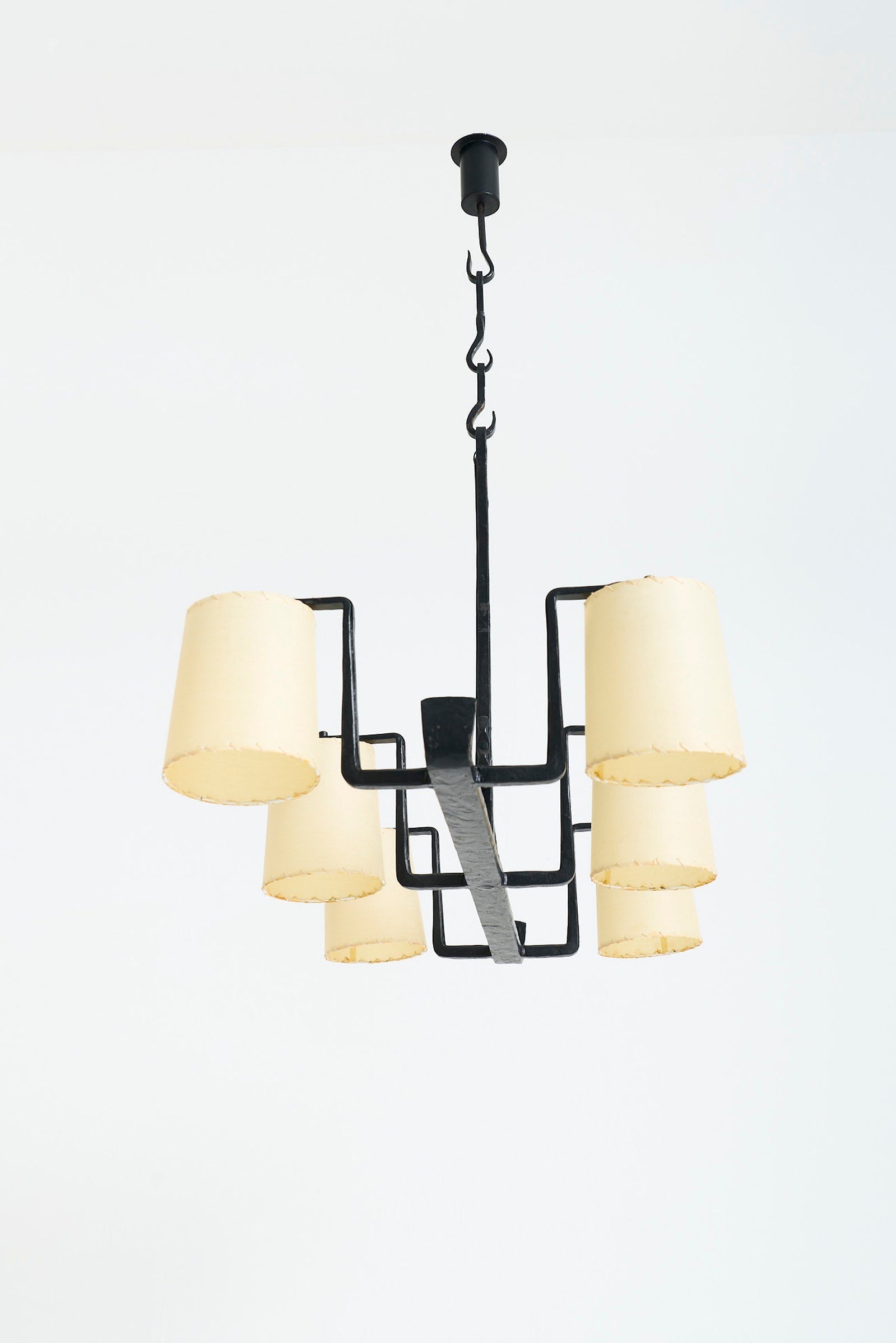 Forged Iron Ceiling Light
