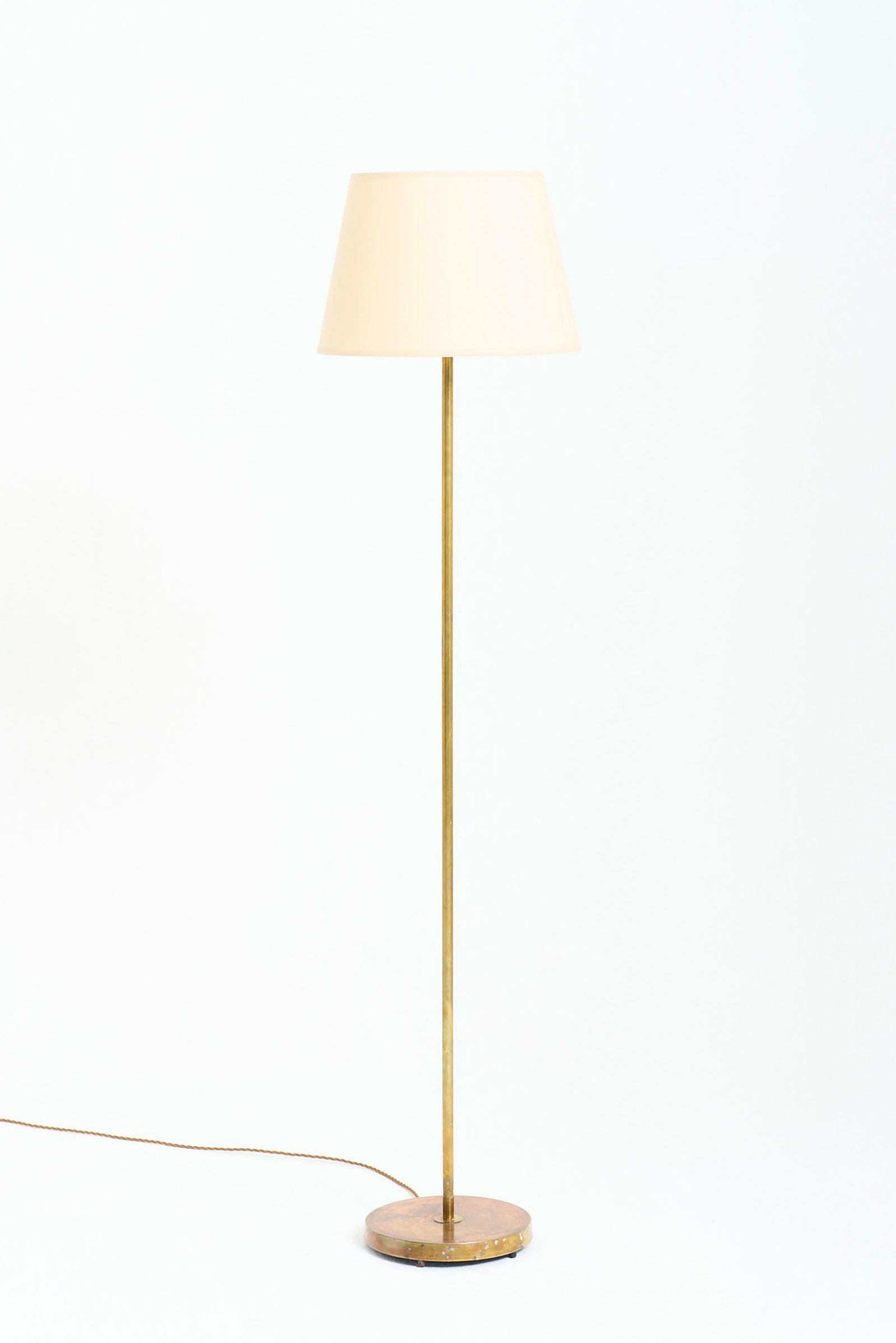 9717- Brass Floor Lamp