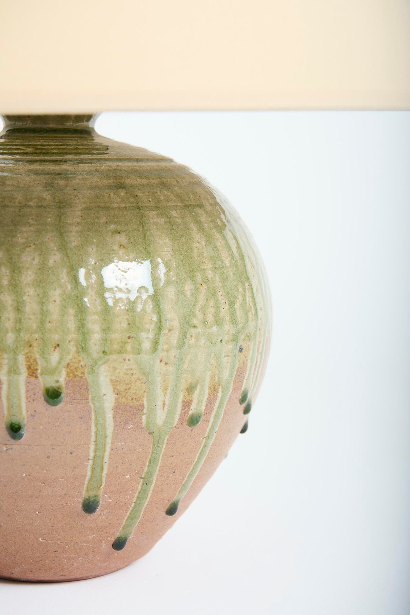 Japanese Ceramic Table Lamp