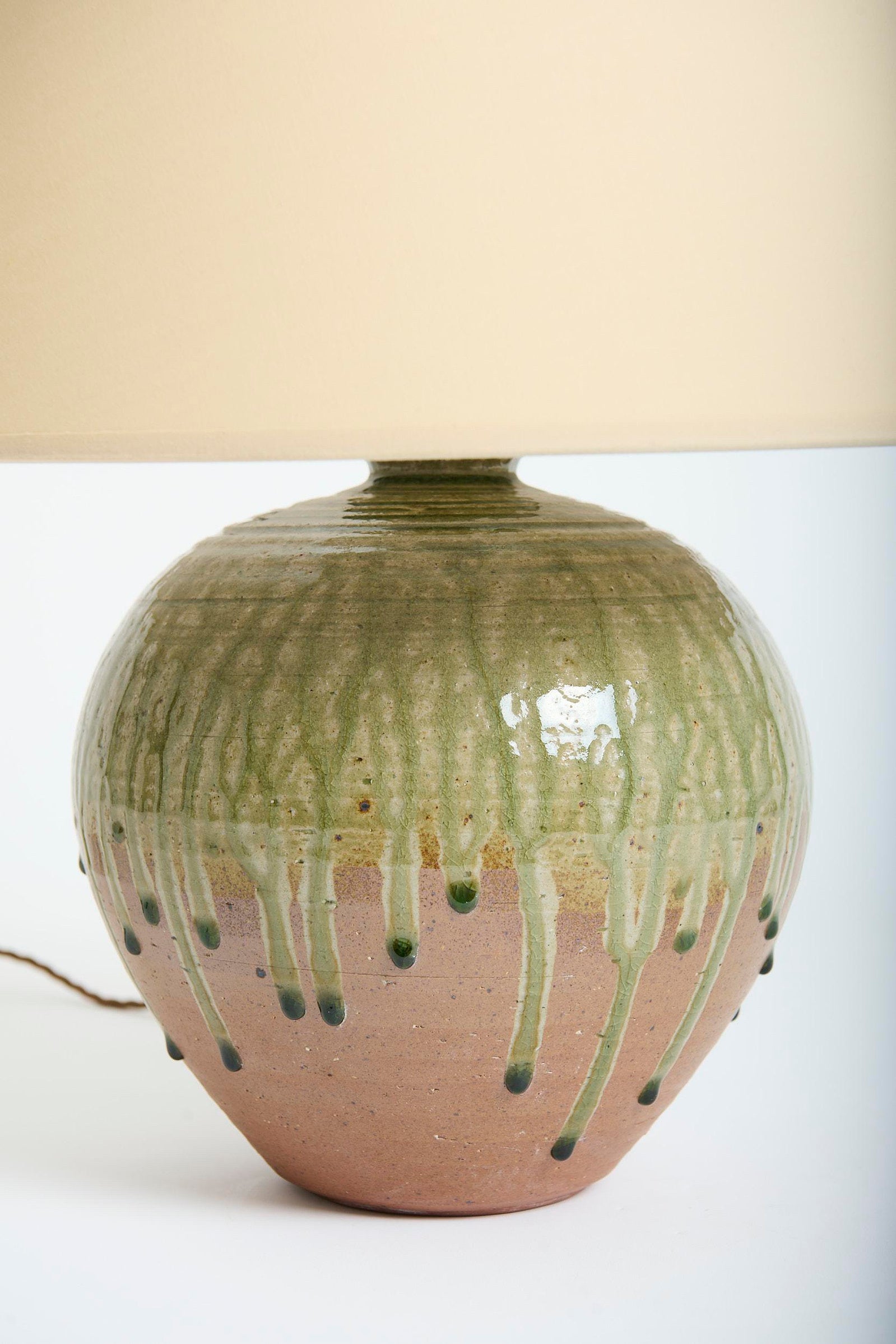 Japanese Ceramic Table Lamp